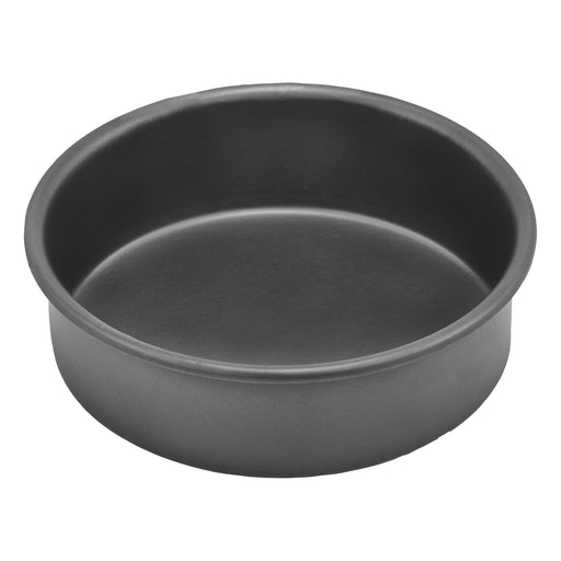 6" Round Cake Pan, Anodized Alu, 2"H (6 Each)-cityfoodequipment.com