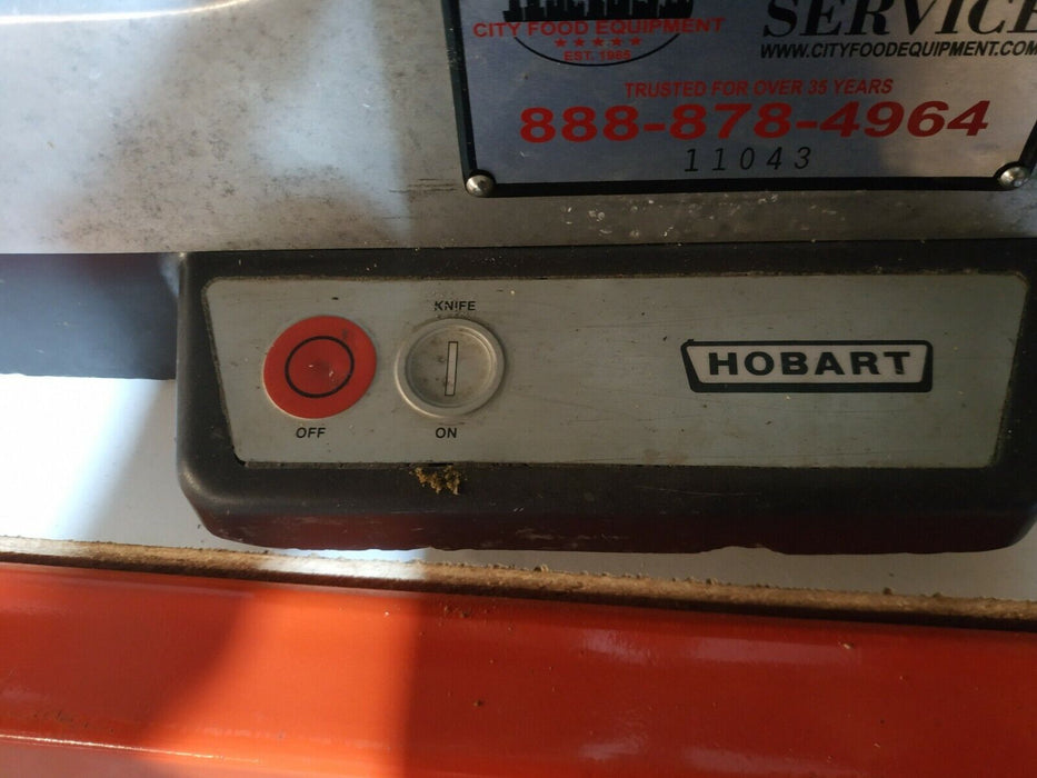 Used Hobart Model 3613 Manual Meat Slicer-cityfoodequipment.com