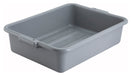 5" Dish Box, Standard Weight, Gray (12 Each)-cityfoodequipment.com