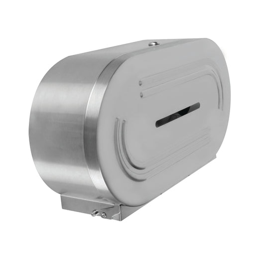 Thunder Group SLTD302 Wall Mount Toilet Paper Dispenser for (1) Jumbo Roll, Stainless Steel - 4, (each)-cityfoodequipment.com