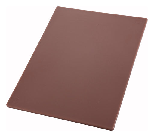Cutting Board, 15" x 20" x 1/2", Brown (6 Each)-cityfoodequipment.com