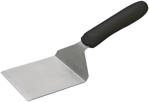 Steak/Burger Turner w/Offset, Black PP Hdl, 4-1/8" x 3-3/4" Blade (12 Each)-cityfoodequipment.com