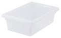 Food Storage Box, 18" x 12" x 6", White, PP (6 Each)-cityfoodequipment.com