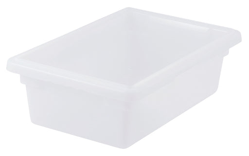 Food Storage Box, 18" x 12" x 6", White, PP (6 Each)-cityfoodequipment.com