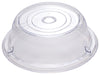 8" Clear Round Plate Cover, 2-1/2"H, Stackable, PC (12 Each)-cityfoodequipment.com