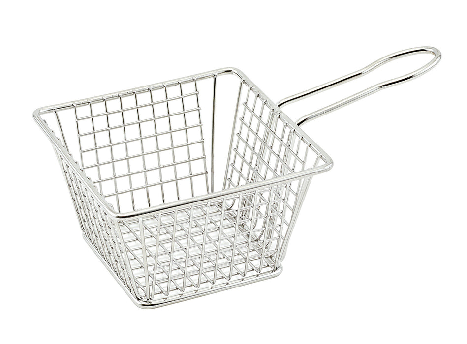 Mini Fry Basket - Square, 5"x5"x3" (12 Each)-cityfoodequipment.com