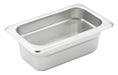 Anti-jam Steam Pan, 1/9 Size, 2-1/2", 22 Ga S/S (12 Each)-cityfoodequipment.com