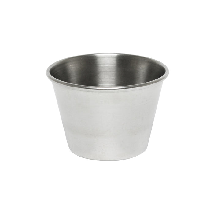 2.5 OZ STAINLESS SAUCE CUP LOT OF 12 (Ea)-cityfoodequipment.com