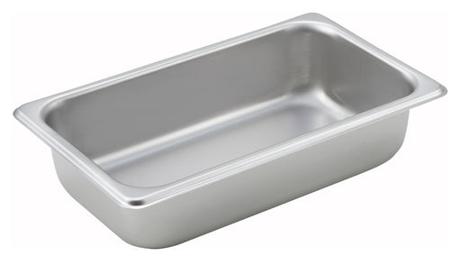 Straight-sided Steam Pan, 1/4 Size, 2-1/2", 25 Ga S/S (12 Each)-cityfoodequipment.com