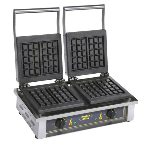 Equipex Ged10 Waffle Baker, Electric, Double, Cast Iron-cityfoodequipment.com