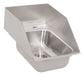 1 Compartment Drop-In Sink w/Side Splashes 10" x 14" x 5"-cityfoodequipment.com
