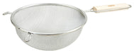 8" Single Mesh Strainer, Medium, Tin (12 Each)-cityfoodequipment.com