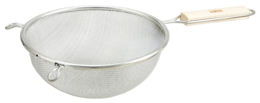 8" Single Mesh Strainer, Medium, Tin (12 Each)-cityfoodequipment.com