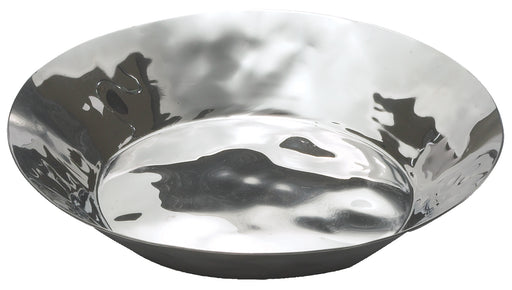 Premium Display Tray, Round, 8-7/8" x 1-5/8", Extra Heavy, S/S (4 Each)-cityfoodequipment.com