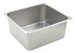 Straight-sided Steam Pan, 2/3 Size, 6", 25 Ga S/S (6 Each)-cityfoodequipment.com