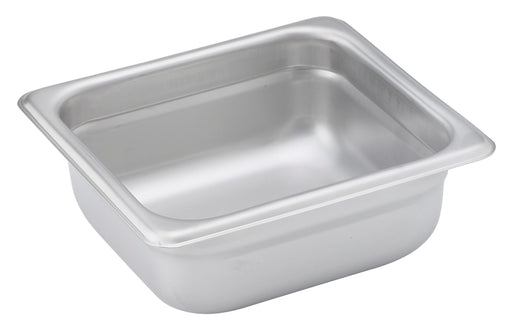 Anti-jam Steam Pan, 1/6 Size, 2-1/2", 22 Ga S/S (12 Each)-cityfoodequipment.com