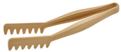 PC Spaghetti Tongs, Beige (12 Each)-cityfoodequipment.com