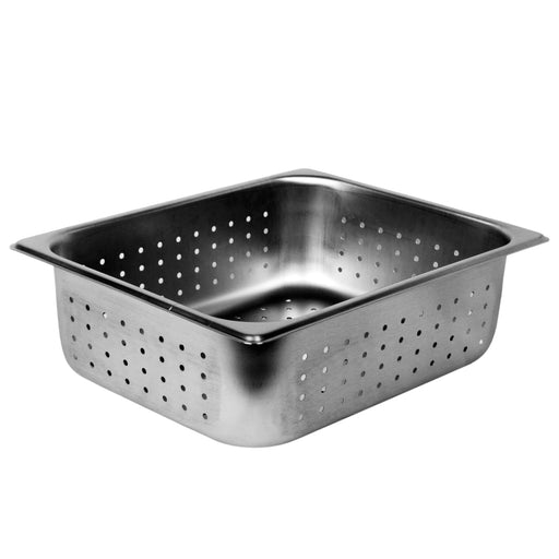 Thunder Group STPA3124PF Half Size Steam Pan, Perforated, Stainless - 6, (each)-cityfoodequipment.com