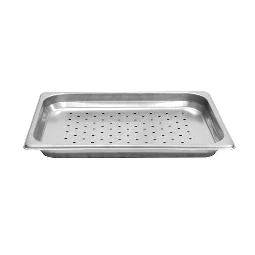 Thunder Group STPA3121PF Half Size Steam Pan, Perforated, Stainless - 12, (each)-cityfoodequipment.com