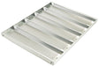 Sub Sandwich Roll Pan, 5 Slots, 13"x18"x1" OA, 16 Gauge, Silicon Glaze, Alum (6 Each)-cityfoodequipment.com
