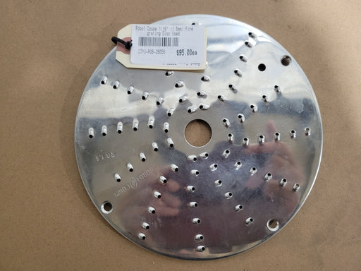 Robot Coupe 1/16" (1.5mm) Fine grating Disc Used-cityfoodequipment.com