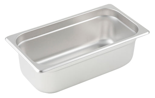 Anti-jam Steam Pan, 1/3 Size, 4", 25 Ga S/S (12 Each)-cityfoodequipment.com