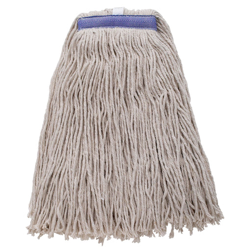 Mop Head, White Yarn, 24oz, 600g, Cut Head (20 Each)-cityfoodequipment.com