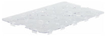 Drain Shelf for PFSH & PFHW series, 8-1/4" x 14-1/4", Clear, PC, NSF (12 Each)-cityfoodequipment.com