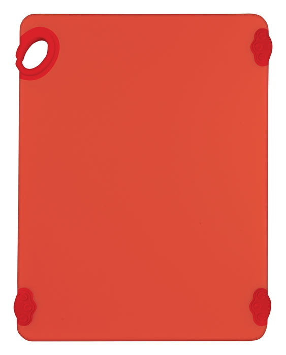 Cutting Board with Hook, 15" x 20" x 1/2", FULL COLOR Red (6 Each)-cityfoodequipment.com