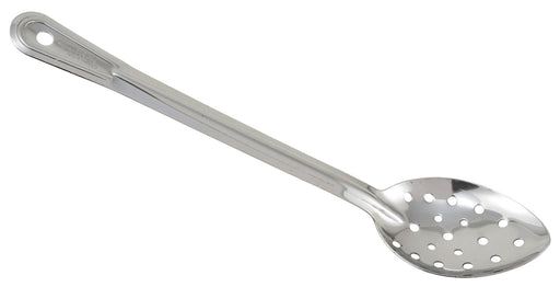 Winco Prime One-piece S/S 13" Perf Basting Spoon, NSF (12 Each)-cityfoodequipment.com