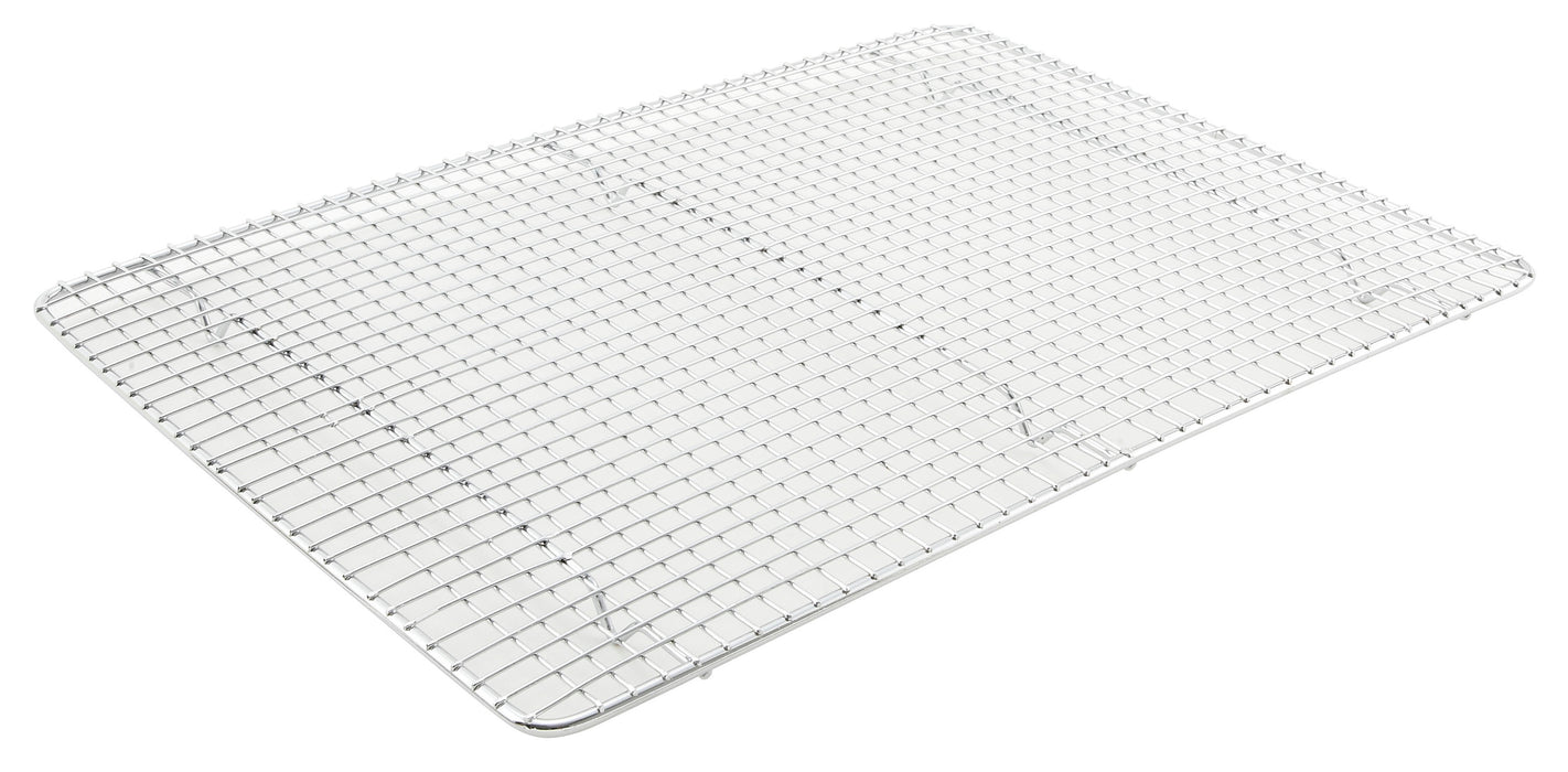 Pan Grate for Half-size Sheet Pan, 12" x 16-1/2", Chrome Plated (12 Each)-cityfoodequipment.com
