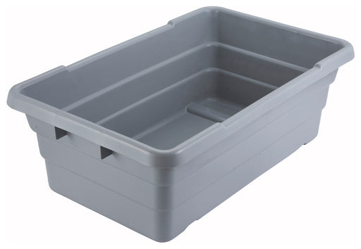 Lug, Nesting, 24" x 15" x 8", Gray (6 Each)-cityfoodequipment.com