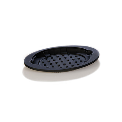Lodge USO11 Oval Silicone Underliner, Black (QTY-6)-cityfoodequipment.com