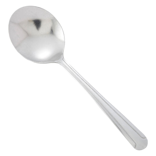Dominion Bouillon Spoon, 18/0 Medium Weight (50 Dozen)-cityfoodequipment.com