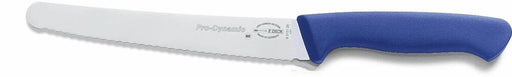 F. Dick (8515126-12) 10" Utility Knife, Serrated Edge, Blue - Pro Dynamic-cityfoodequipment.com