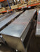 96"W x 30"D x 30"H stainless steel work table with riveted stainless undershelf-cityfoodequipment.com