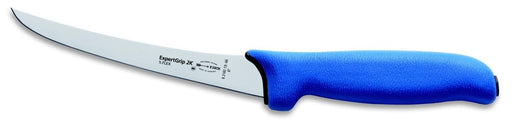 F. Dick (8218213-66) 5" Boning Knife, Curved, Semi Flex, Soft Blue Handle-cityfoodequipment.com
