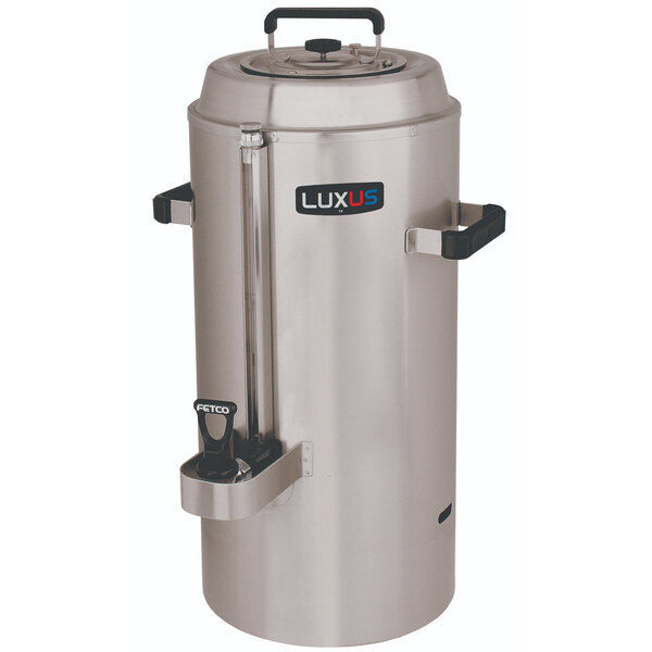 Fetco TPD-30 Luxus Stainless Steel 3 Gallon Coffee Dispenser-cityfoodequipment.com
