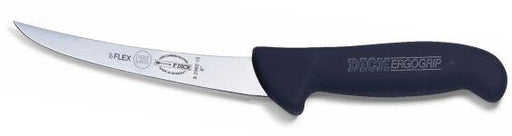 F. Dick (8298215-01) 6" Boning Knife, Curved, Semi Flexible, Black Handle-cityfoodequipment.com