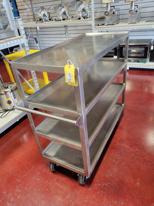 Used 20" x 44" x 44" 4 Tier Cart - All Stainless Steel, Heavy Duty-cityfoodequipment.com