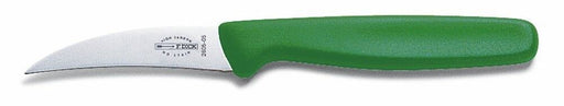 F. Dick (8260505-14) 2" Peeling Knife, Green Handle-cityfoodequipment.com