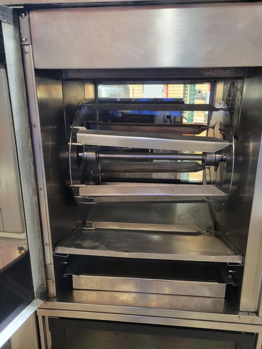 Henny Penny SCD-6 Rotisserie Base Warming Cabinet & Display Combo-cityfoodequipment.com
