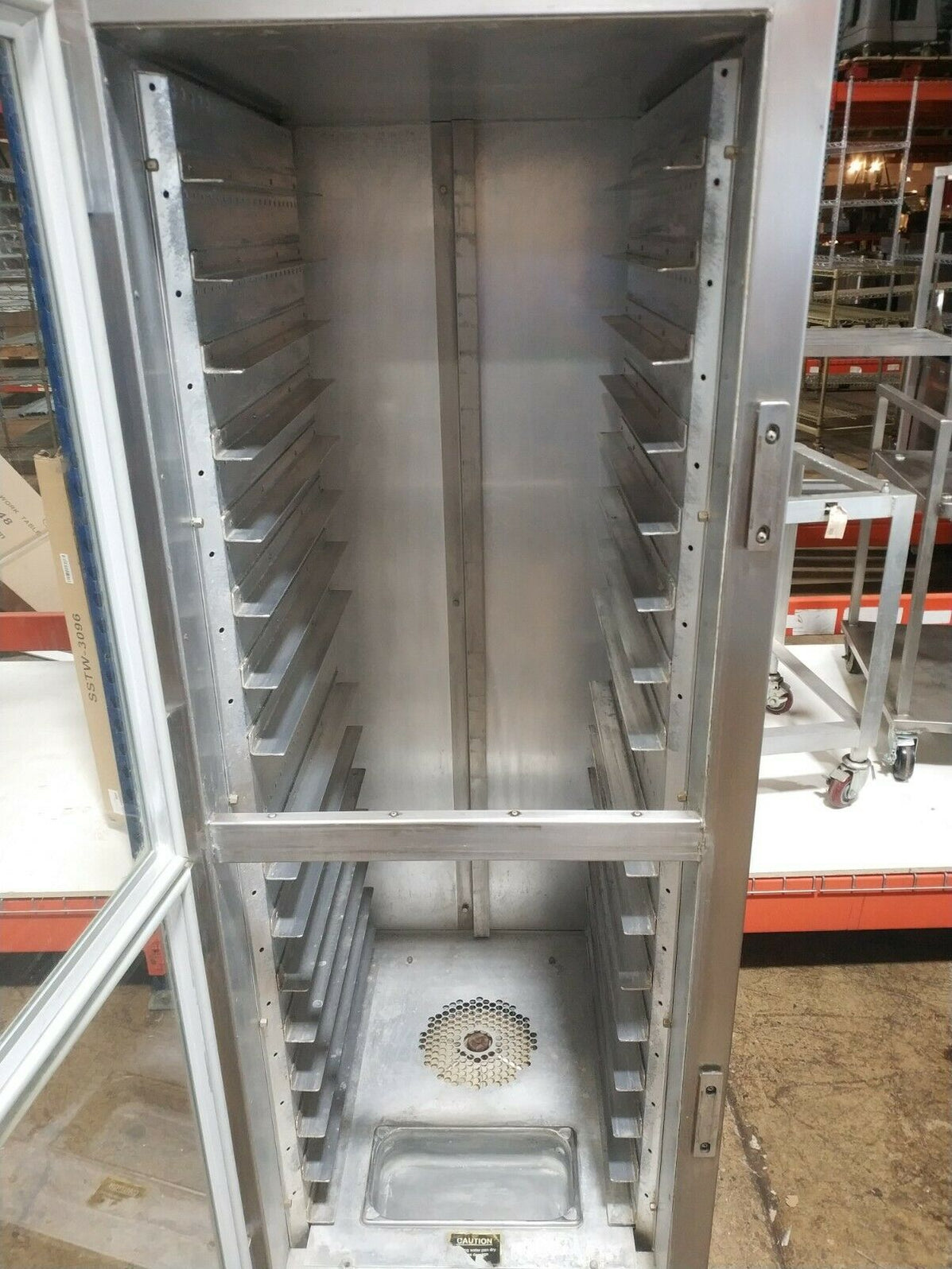 Mobile Rack Proofer Nu-Vu PRO-16 Commercial Mobile Electric Proofer Cabinet — City Food ...