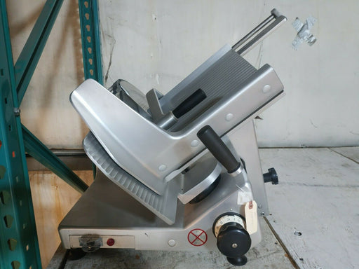 Used Bizerba SE12 Manual Commercial Deli Meat Slicer - With Toggle Switch-cityfoodequipment.com