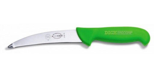 F. Dick (8213915-14) 6" Gut and Tripe Knife, Green Handle-cityfoodequipment.com