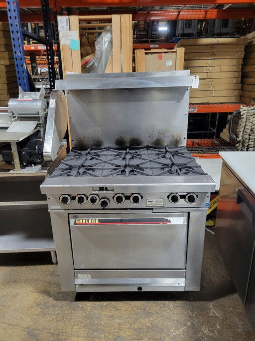 Used Garland H286 Starfire Commercial 36" Range W/ Oven-cityfoodequipment.com