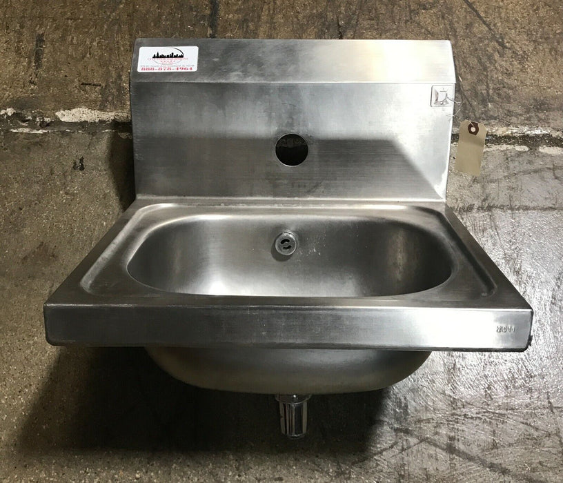 16" Used Wall Mounted Hand Sink-cityfoodequipment.com