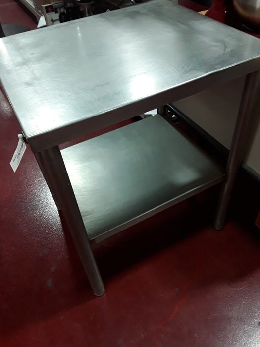Used Heavy-Duty 24x20x30H SS Equipment Stand w/Undershelf - All Welded Construct-cityfoodequipment.com
