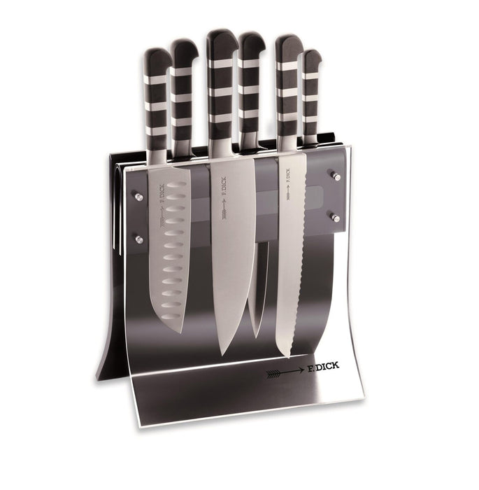 F. Dick (8197300) 4Knives XL, Knife Block with 6-Pieces - 1905 Series-cityfoodequipment.com