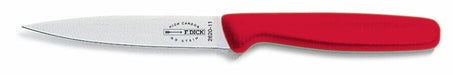 F. Dick (8262011-03) 4" Paring Knife, Red Handle-cityfoodequipment.com